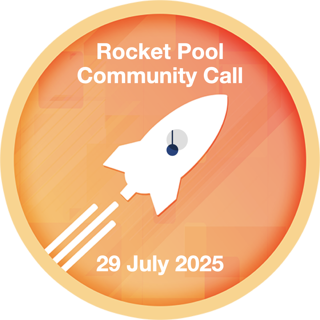 Rocket Pool Community Call, 29 July 2025 POAP image