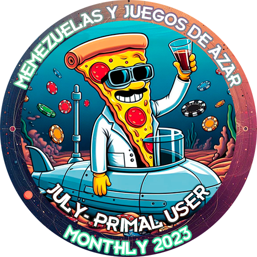 "Memezuelas y juegos de Azar" Discord POAP 2023: Monthly Award - JULY POAP image