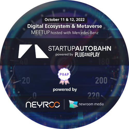 Digital Ecosystem & Metaverse Meetup 2022 (by STARTUPAUTOBAHN) POAP image