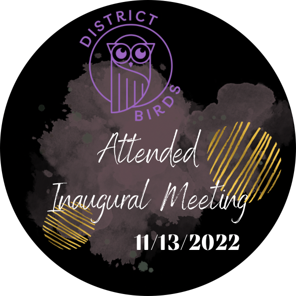 District Birds Inaugural Meeting POAP image