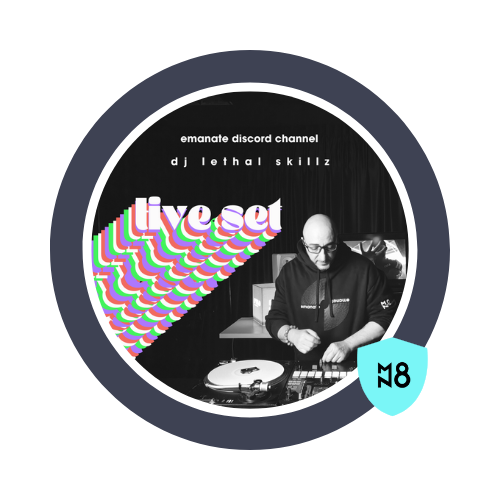 DJ Lethal Skillz x MN8 Discord Set POAP image