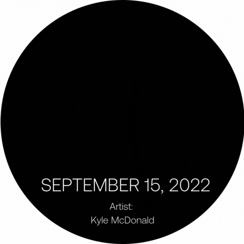 DMINTI Thurs. on Twitter Spaces w/ Artist and Researcher Kyle McDonald POAP image
