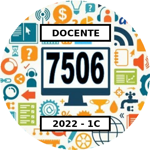 Docentes - FIUBA - Organizaci贸n de Datos - 2022 - 1C POAP image