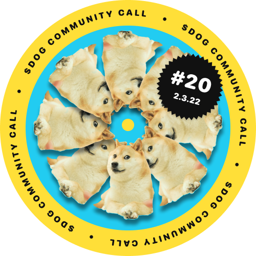 $DOG Community Call #20 POAP image
