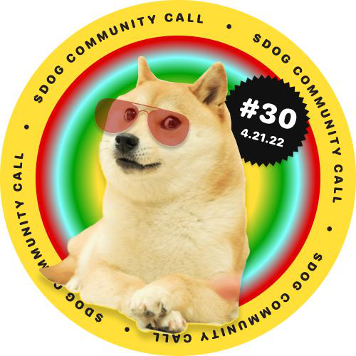 $DOG Community Call #30 POAP image