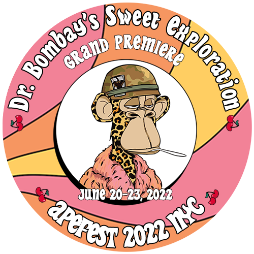 Dr. Bombay's Sweet Exploration at Apefest June 20-23rd POAP image