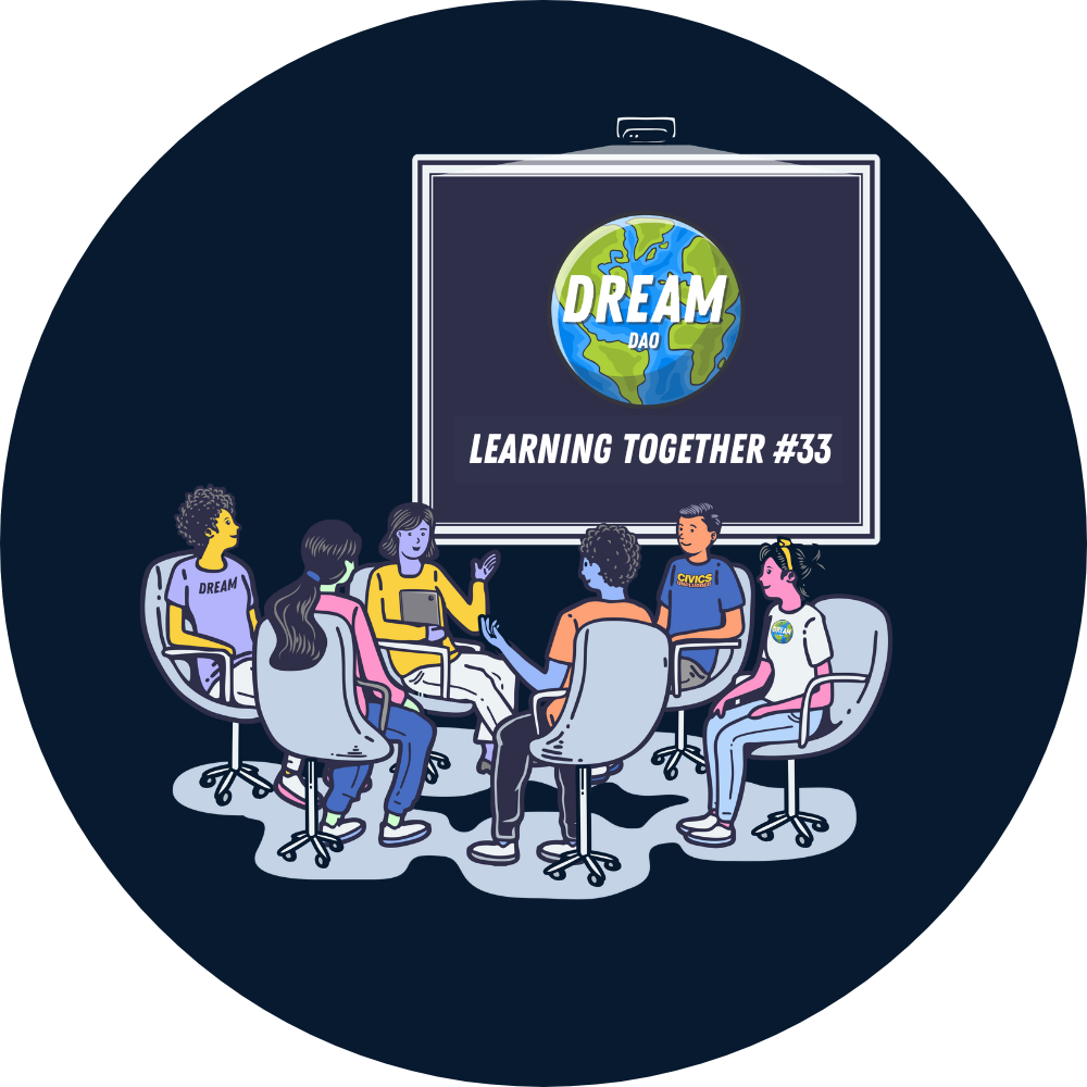 [DREAM DAO] Learning Together #33: Navigating Your Career in Web3 POAP image