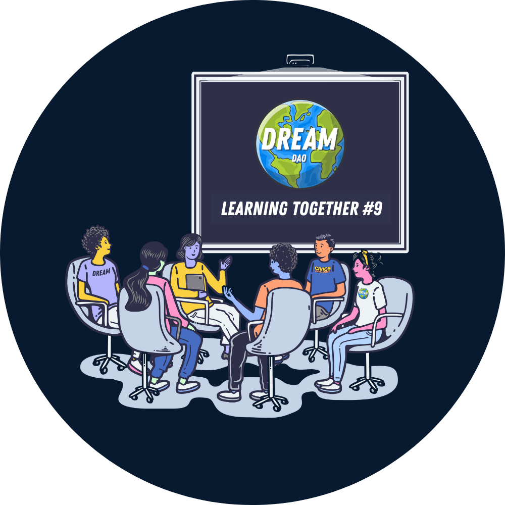 [DREAM DAO] Learning Together #9: Web3 x Social Impact Fundamentals POAP image