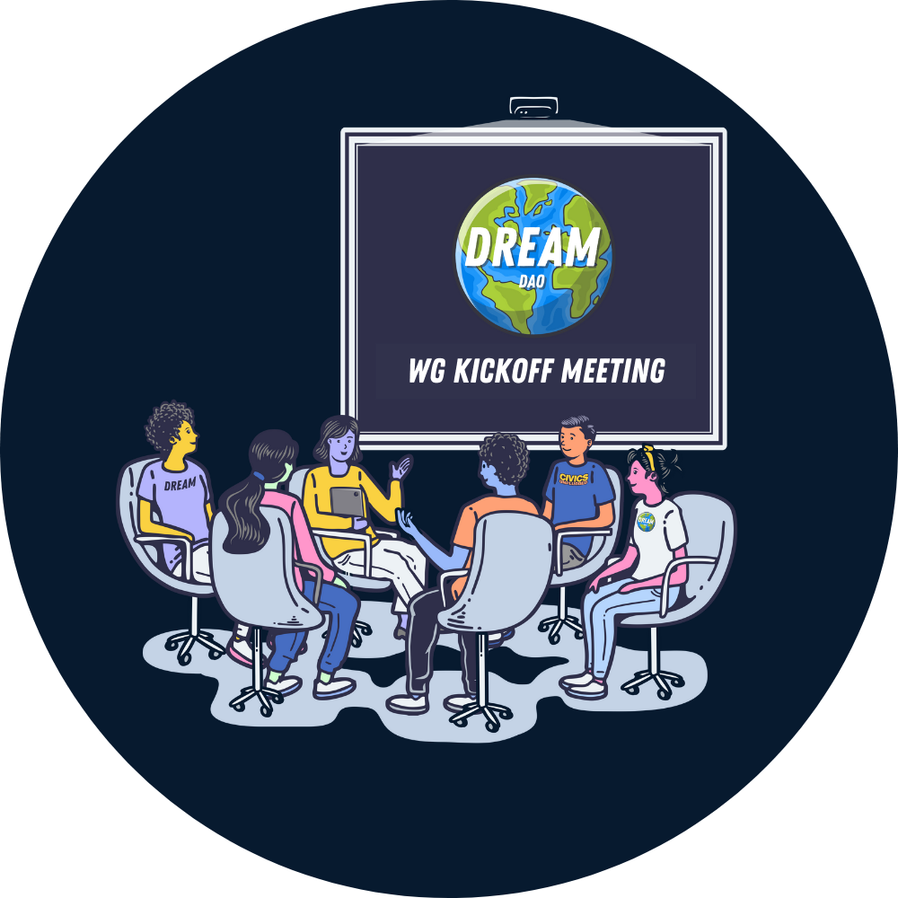 [Dream DAO] Working Group Kickoff Meet! POAP image