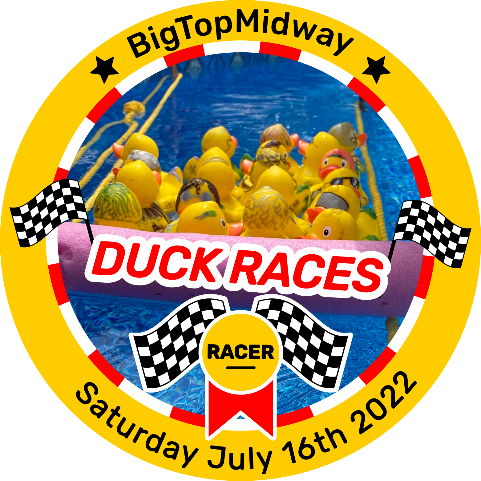 Duck Races at BigTopMidway 16-Jul-22 POAP image