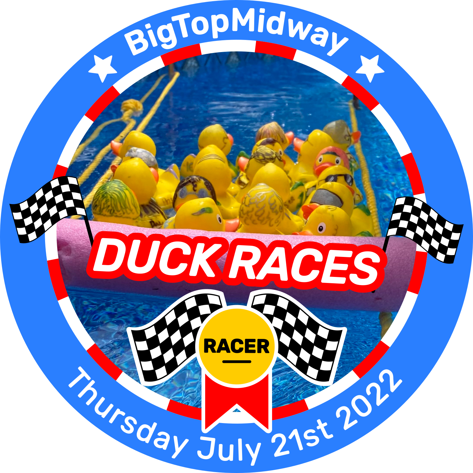 Duck Races at BigTopMidway 21-Jul-22 POAP image