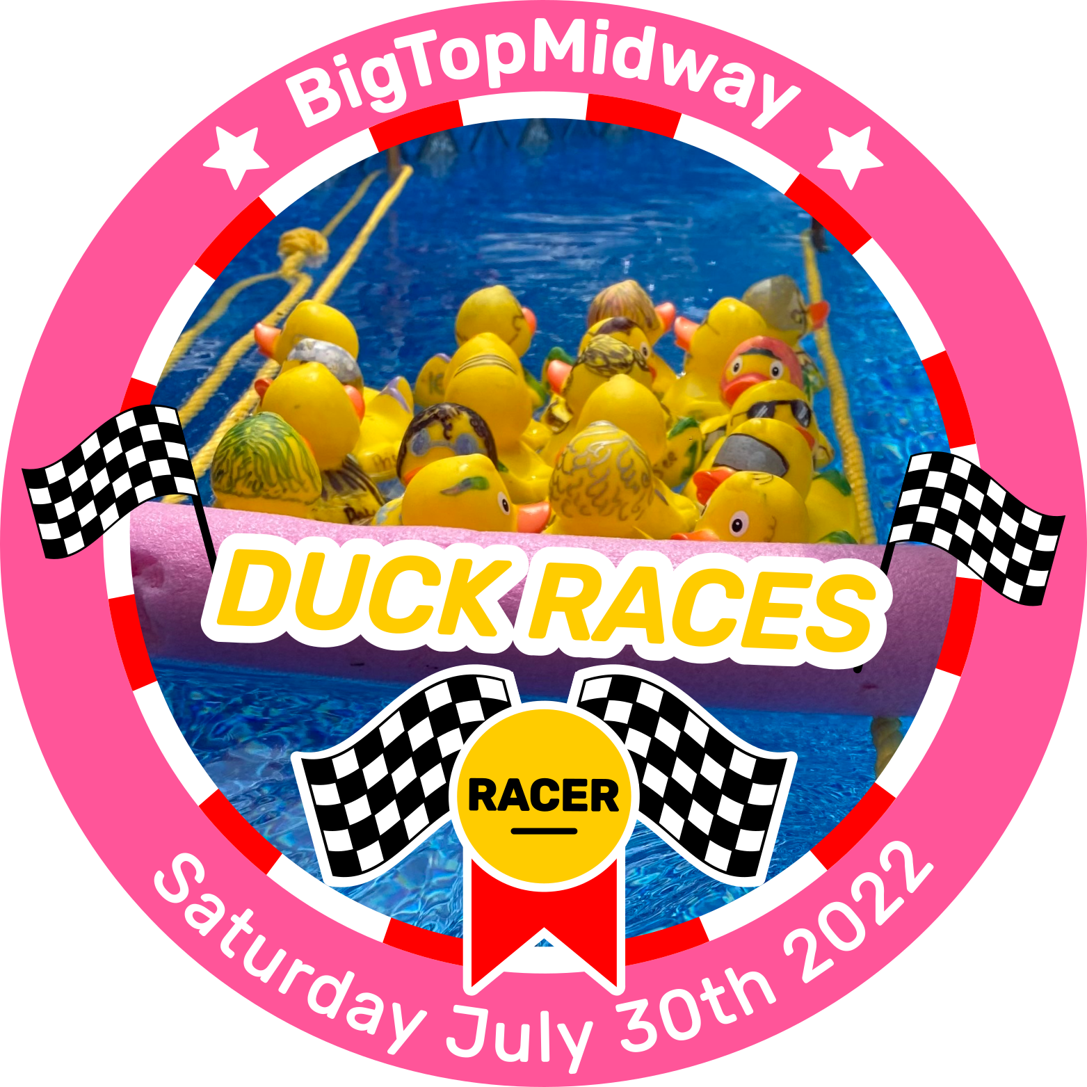 Duck Races at BigTopMidway 30-Jul-22 POAP image