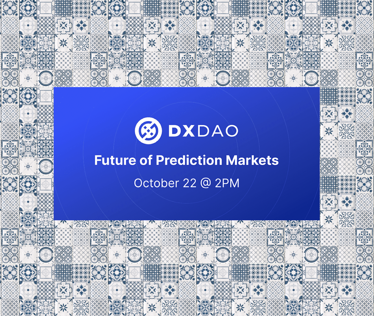 DXdao - Future of Prediction Markets + Happy Hour @ The Block Lisboa - October 22 POAP image