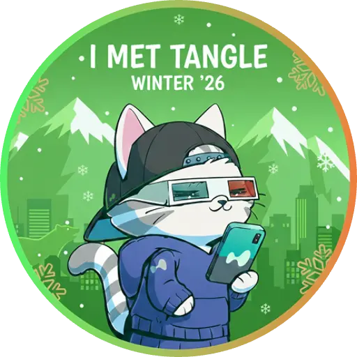 I Met Tangle - Winter 2026 POAP image