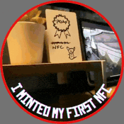 Ross's first NFC POAP mint POAP image