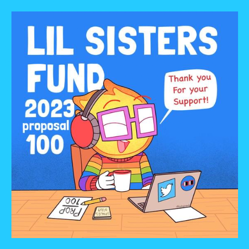 ⌐◨-◨ Lil Sisters Fund last Twitter Spaces (maybe) ⌐◨-◨ POAP image