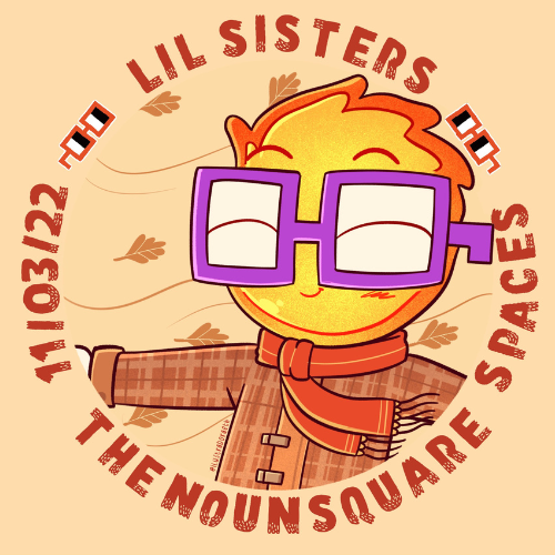 ⌐◨-◨ Lil Sisters twitter spaces with @bluem0xn and @ntentart ◧-◧¬ POAP image