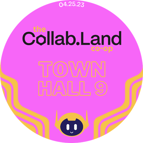 Collab.Land Co-op Town Hall #9 POAP image