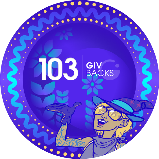 GIVbacks Round 103 POAP image