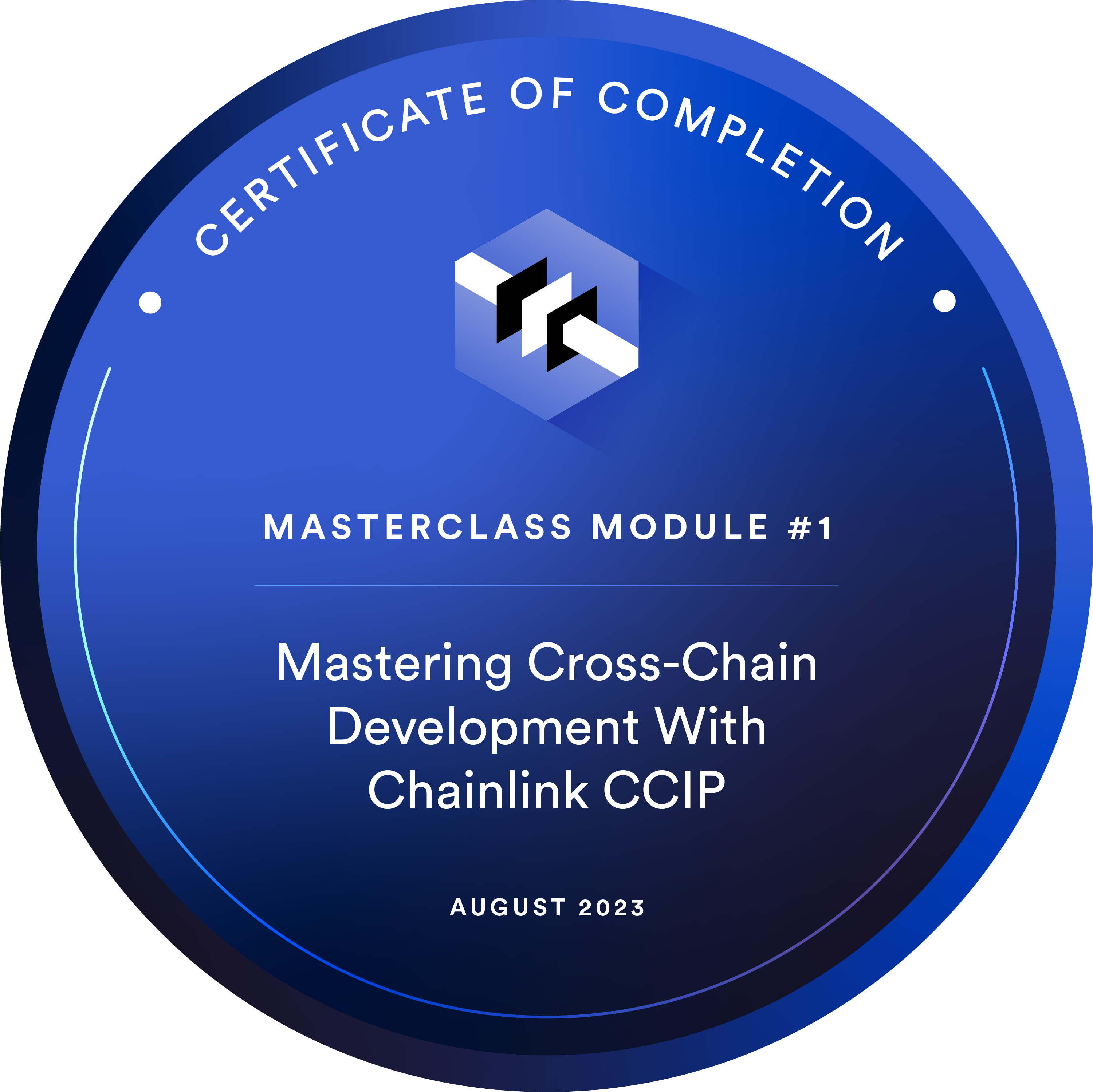 Chainlink CCIP Masterclass POAP image