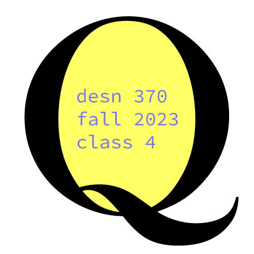 desn 370 fall 2023 class 4 POAP image