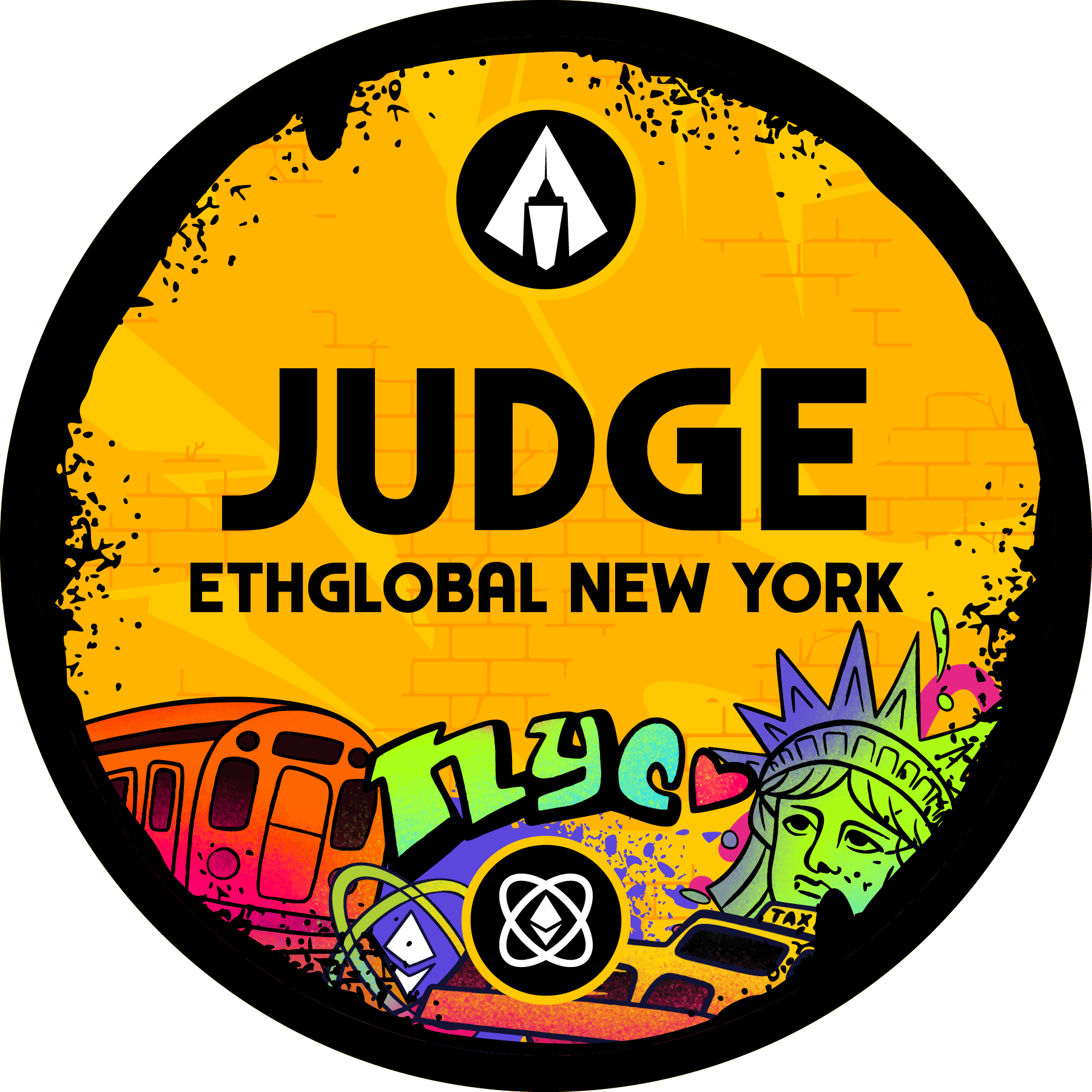 ETHGlobal New York 2025 Judge POAP image