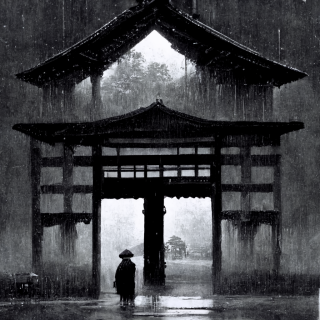 第１回日本有名小説の冒頭文章をMidjourney（ミッドジャーニー）で画像化競技大会 POAP image