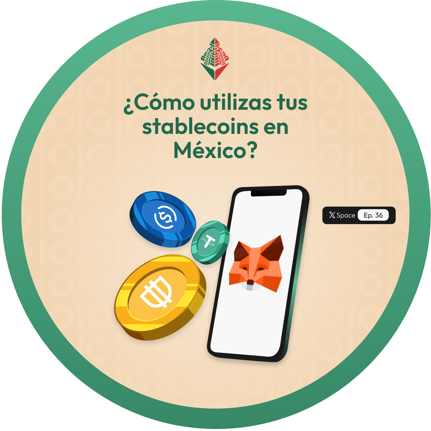 36 ¿Cómo utilizas tus stablecoins en México? POAP image