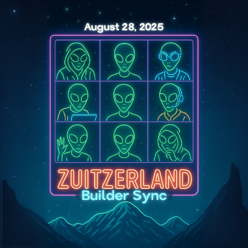 Zuitzerland Builder Synch, August 28, 2025 POAP image