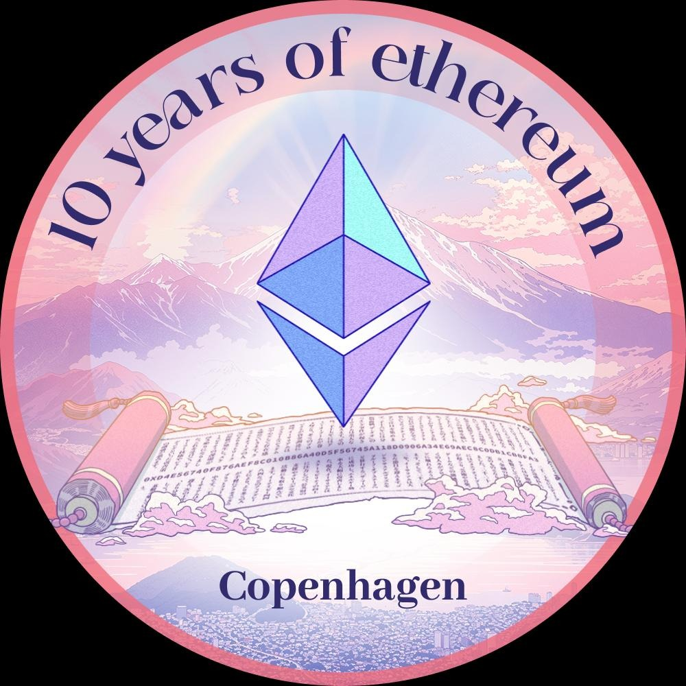 10 Years of Ethereum - Copenhagen Edition POAP image
