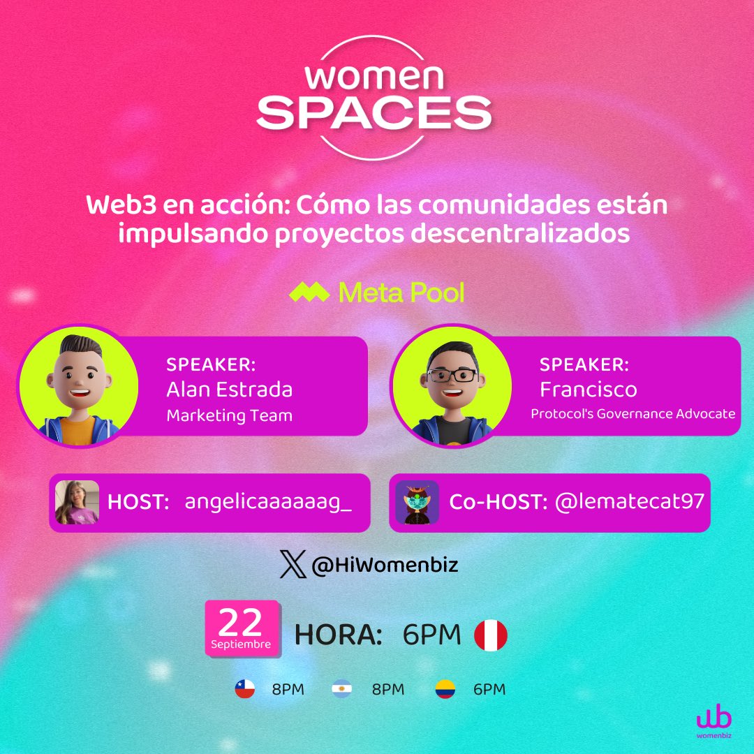 WomenSaces - Metapool POAP image