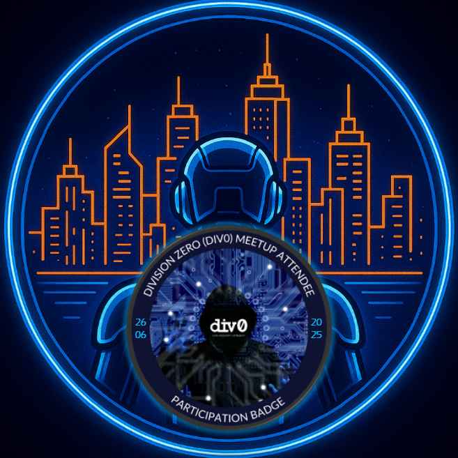 Division Zero (Div0) x CREST Meetup — All Pills at once in 45 mins POAP image