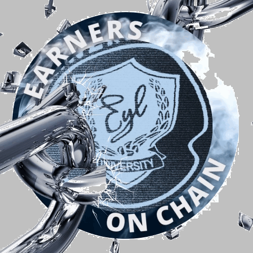 Earners On Chain Early Adopter Discord Membership Authentication Badge POAP image