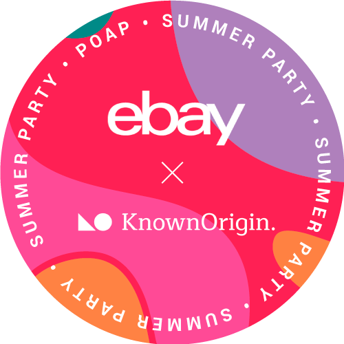 eBay x KnownOrigin Summer Party drop image