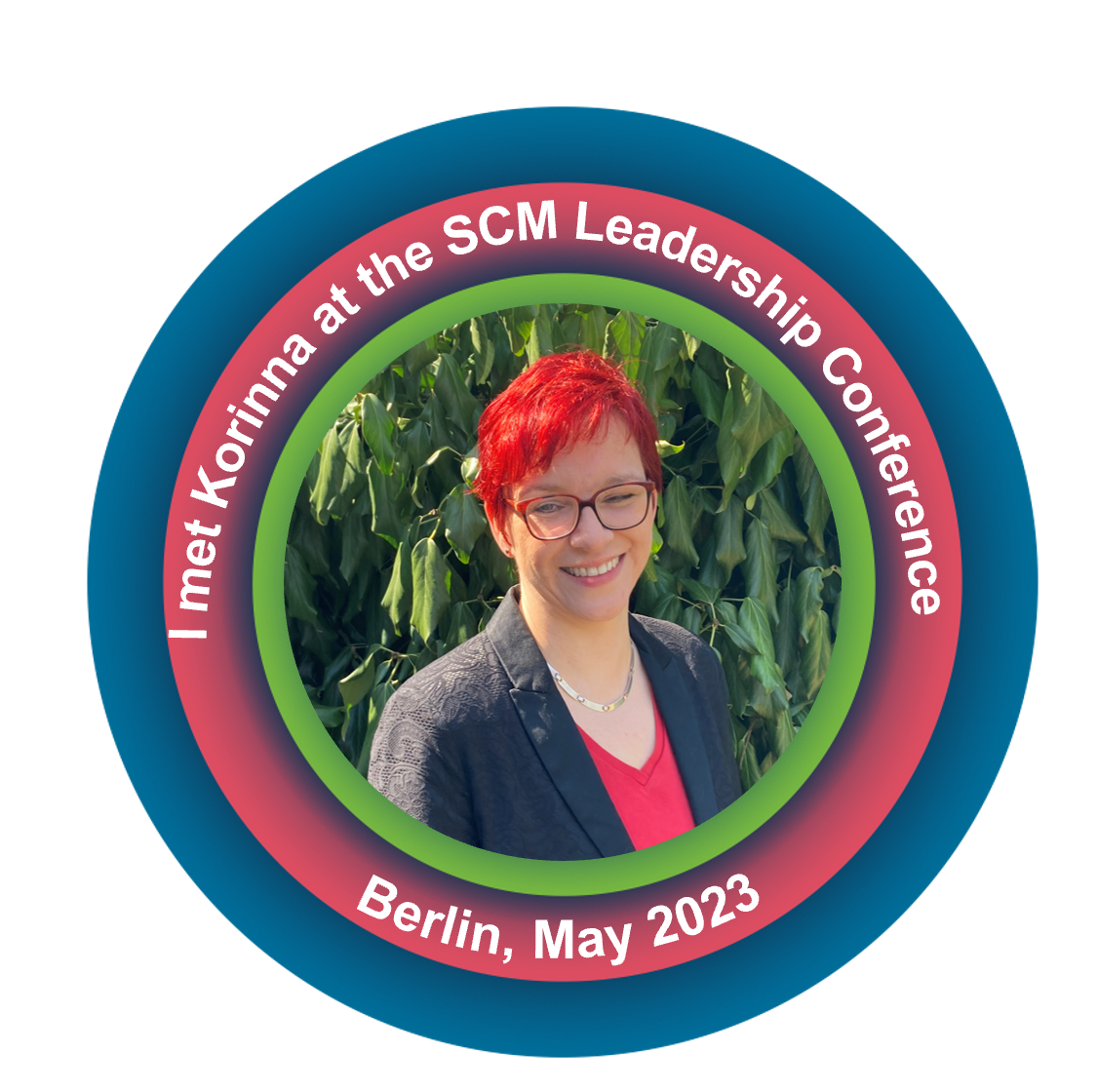 I met Korinna at the SCM Leadership Conference 2023 POAP image