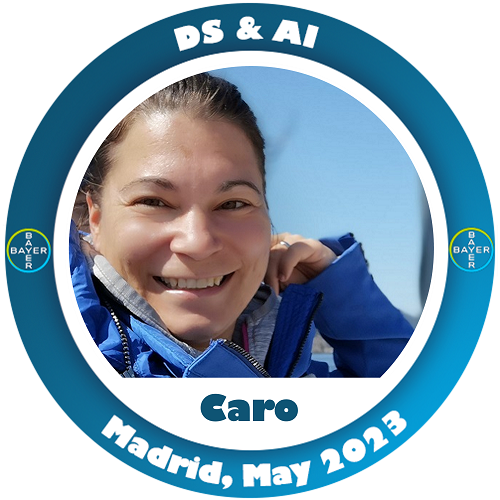 I´ve met Caro Pfanzelt @ BAYER Event "DS&AI F2F" in Madrid 2023 POAP image