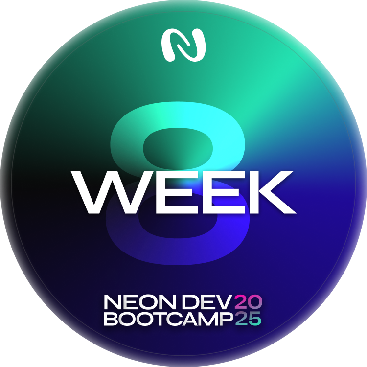 Neon Developer Bootcamp - Week 8 POAP image