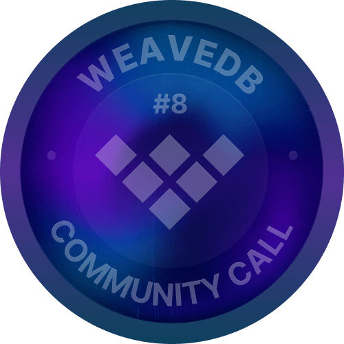 WeaveDB Community Call #8 POAP image