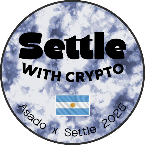 Asado by Settle - Where crypto got on fire POAP image