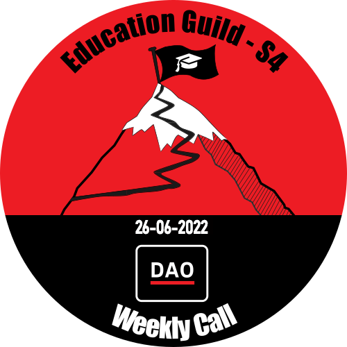 Education Guild weekly call [26-06-22] POAP image