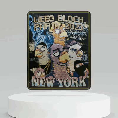 Pigeons of New York Web3 Block Party Experience POAP image