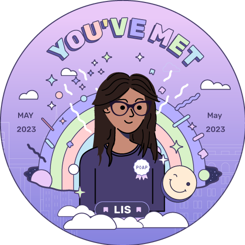 ⚜️You've met Lis in May 2023⚜️ POAP image