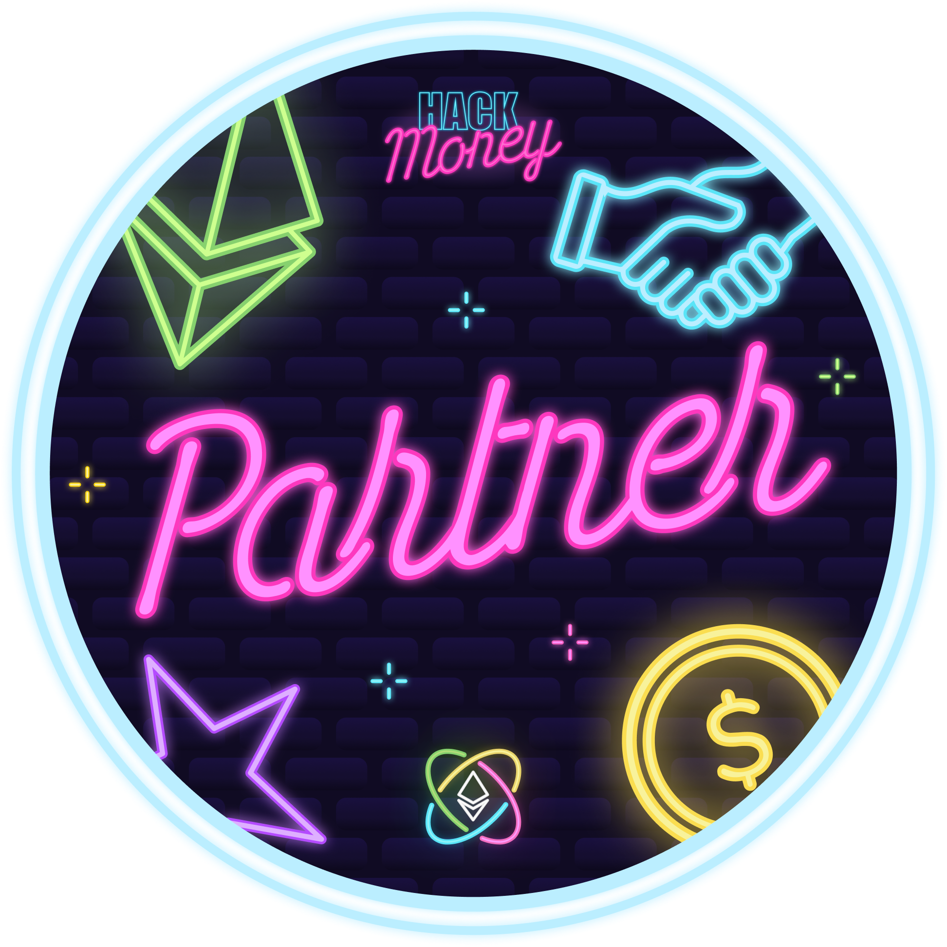 HackMoney 2026 Partner zoomed in.