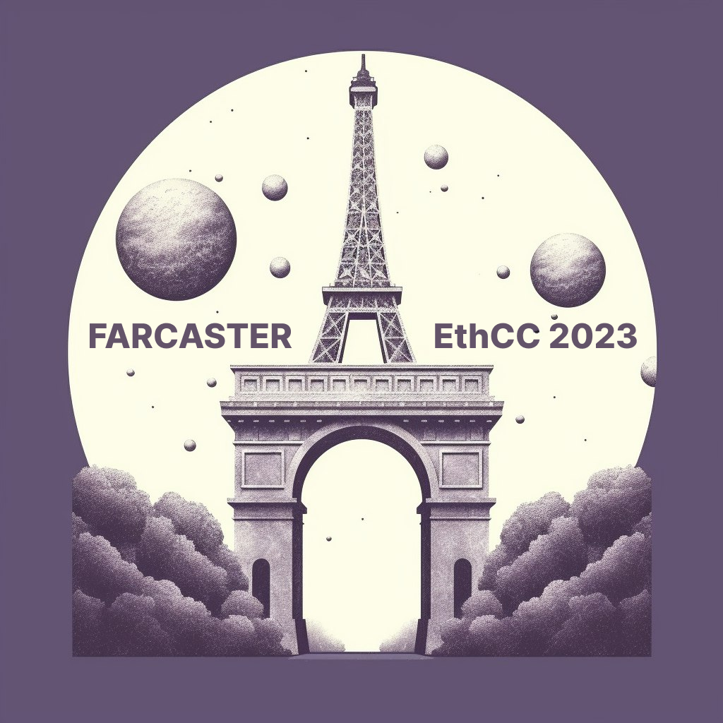 Farcaster EthCC 2023 Meetup drop image