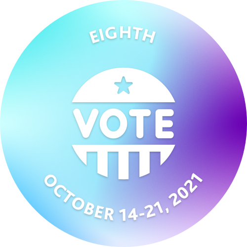 Eighth Own.fund vote POAP image