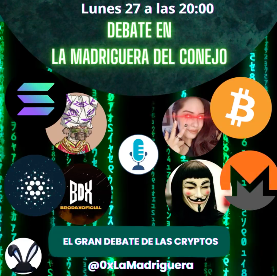 EL GRAN DEBATE DE LAS CRYPTOS // Stark, DosDeuses, LOreBitcoin y Brodax POAP image