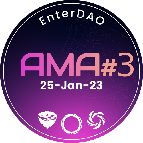 EnterDAO January AMA POAP image