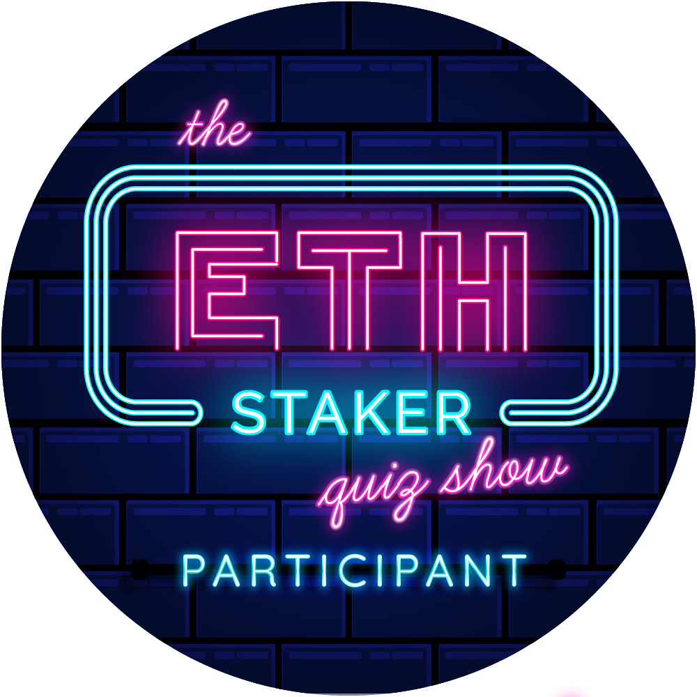 ETH Staker Community Quiz Show - Participant POAP image
