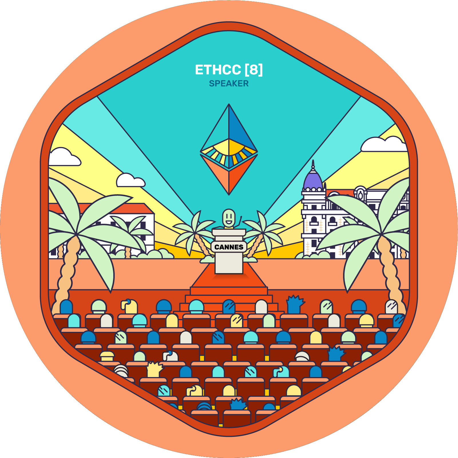 EthCC [8] - Speaker POAP image