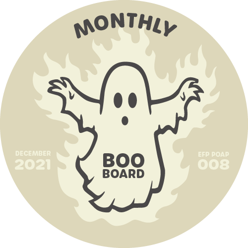 ETHEREALS BOOBOARD - December 2021 - POAP #8 POAP image